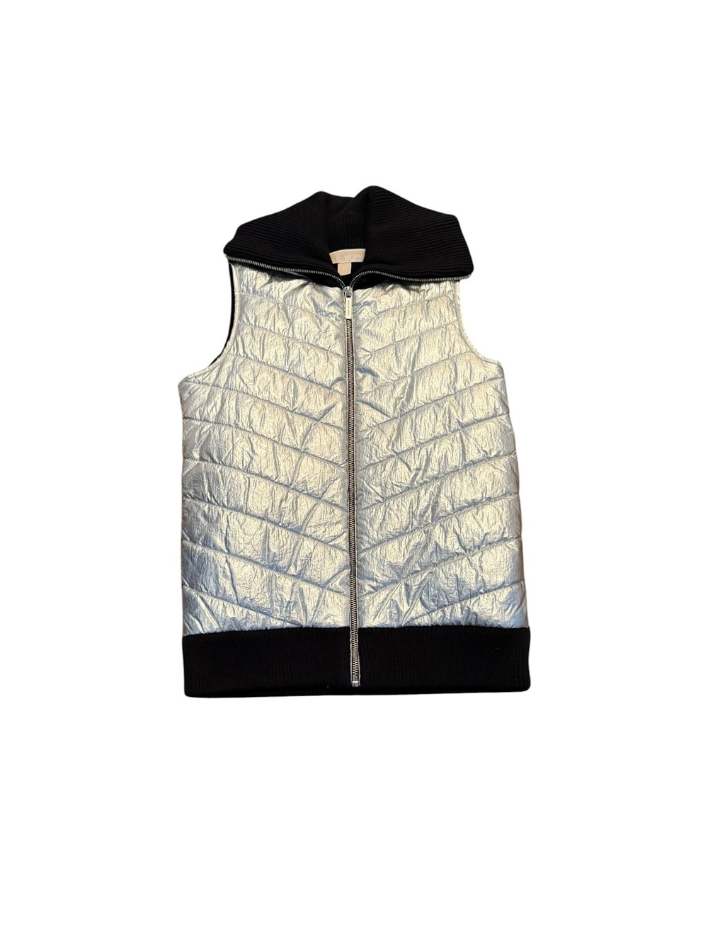 Michael Kors Black Knit Sweater with Gold Label